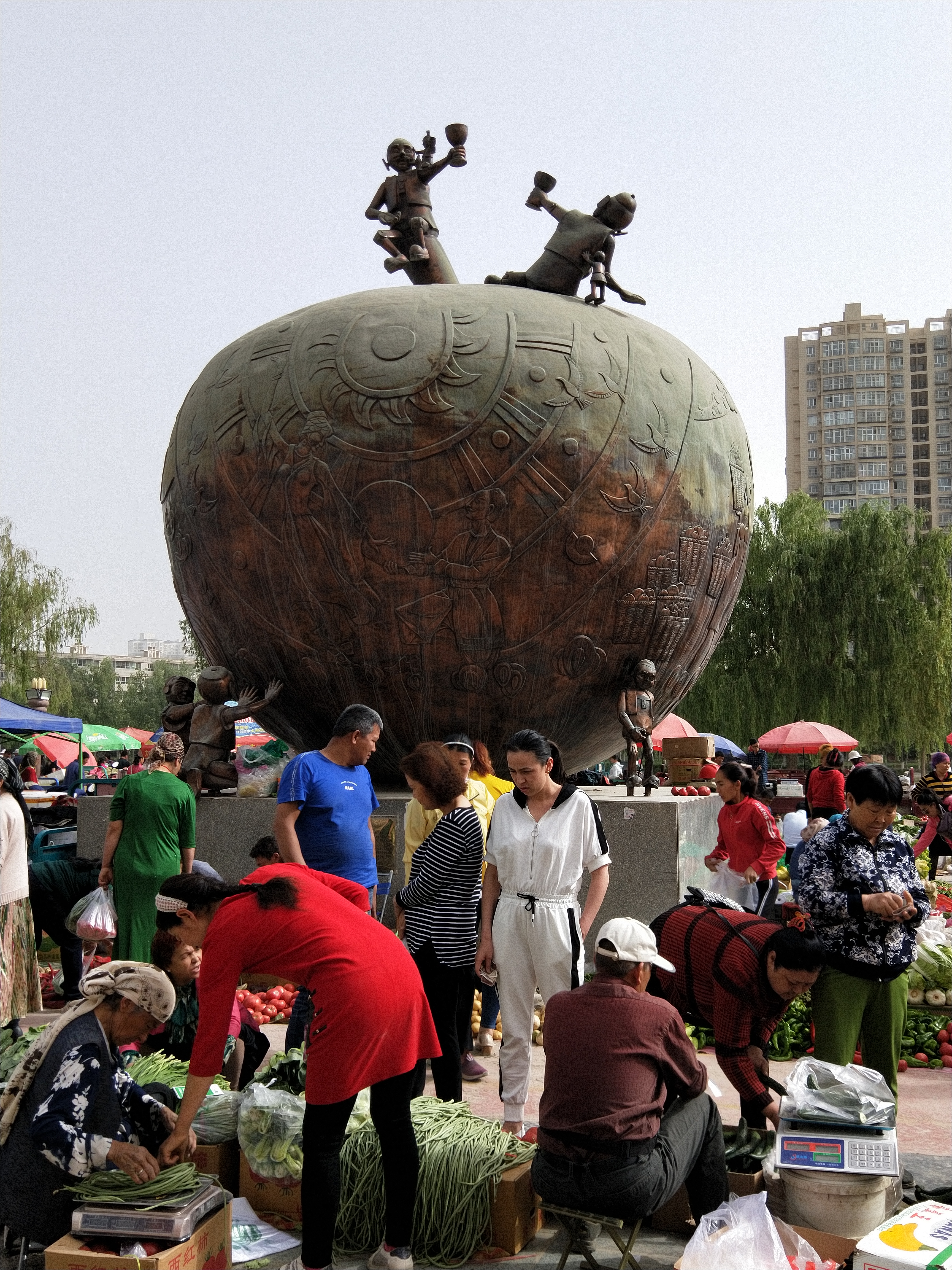 阿克苏市城市风景,阿克苏市丝路魅力