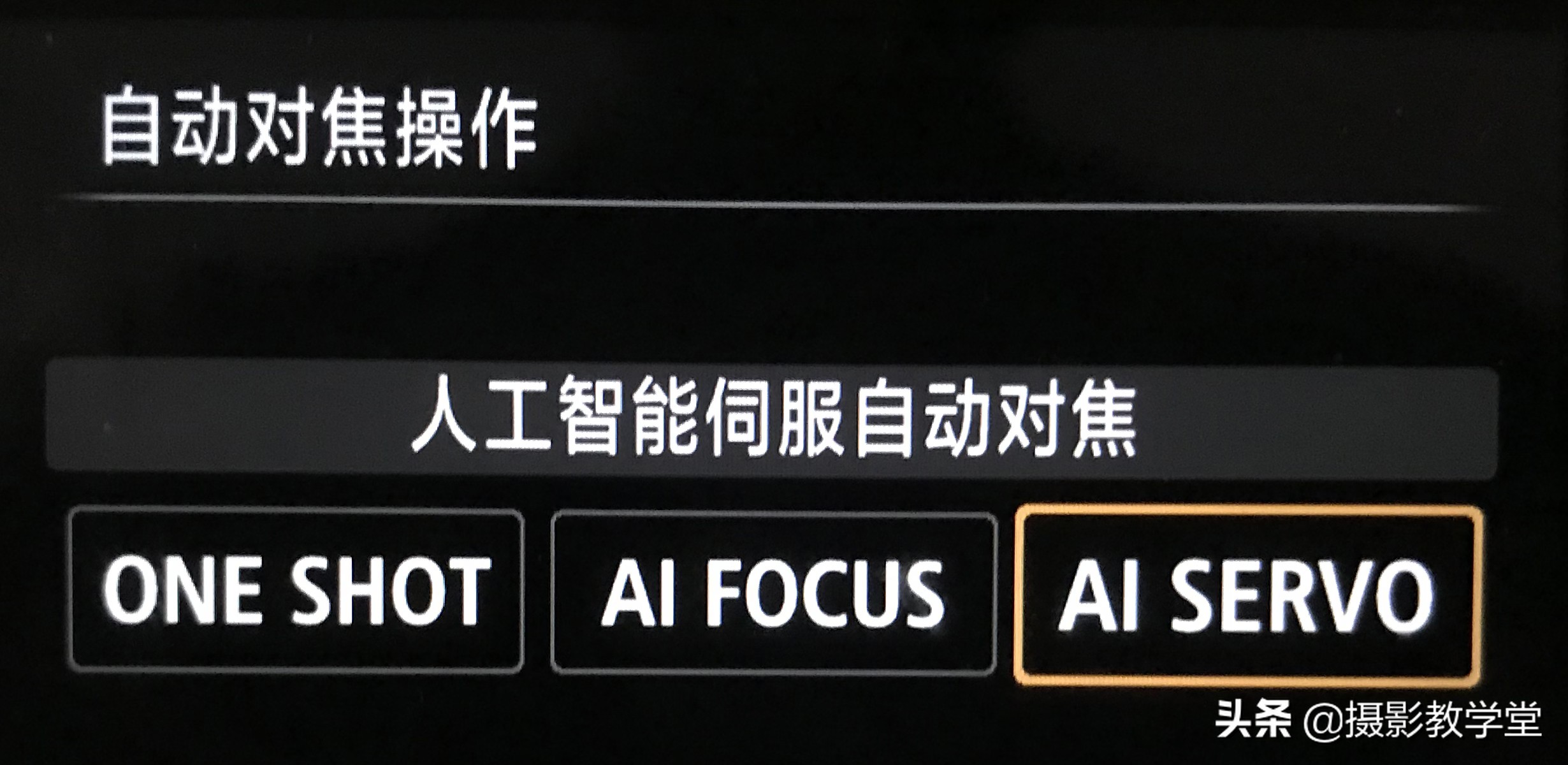 相机拍照应该如何选择对焦点,相机对焦怎么样设置最中间对焦点