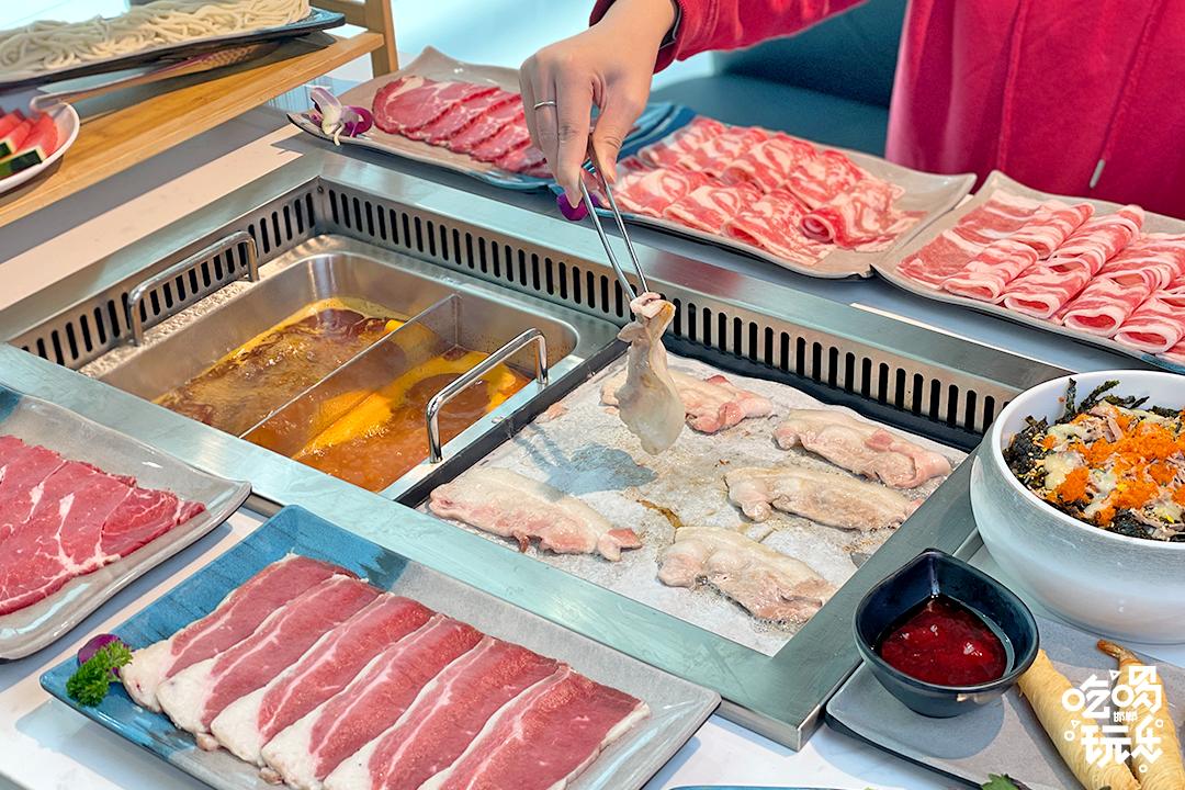 邯郸边烤肉边涮锅,边烤边涮美食