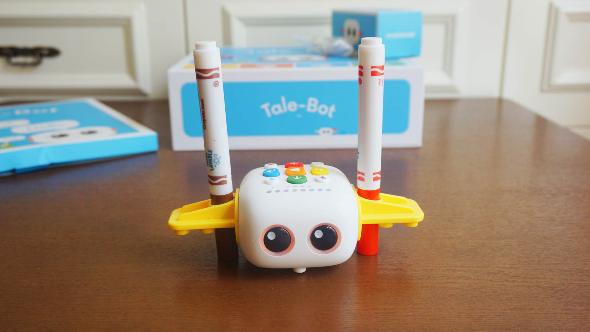 玛塔小q编程机器人示范课,不用编程做机器人