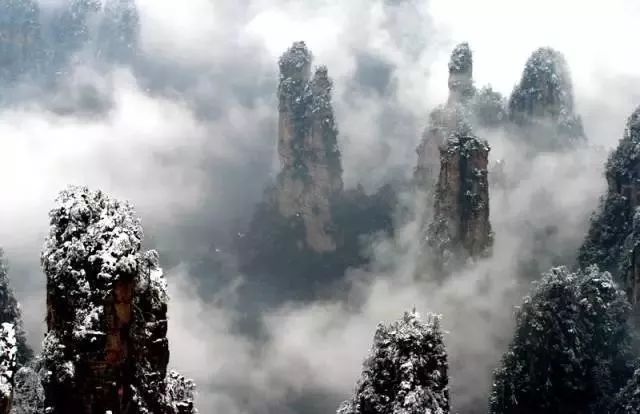 一下雪这些地方就美成了童话世界,有哪些下雪的地方值得去