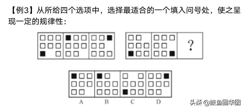 图形推理秒杀技巧黑白点,图形推理突破点