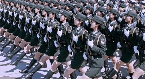 2019阅兵式高清燃集,2019国庆节阅兵超燃victory