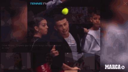 c罗超有爱,c罗和迷你罗当守门员