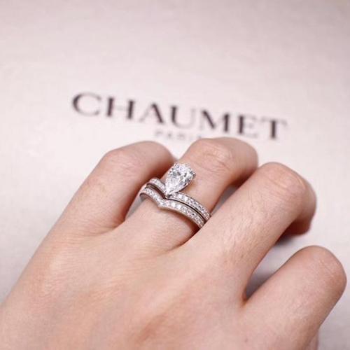 尚美巴黎高圆圆婚戒,尚美巴黎项链高圆圆