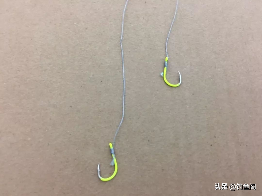 黑坑大鱼子线防缠绕打结法,子线不打结可以钓大物吗