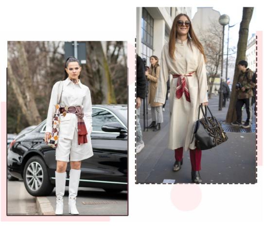 穿衣服打结小技巧,衣服打结穿搭技巧