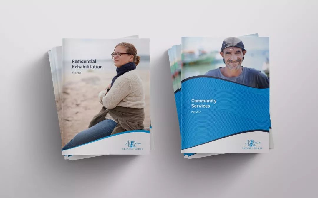 简约大气的企业宣传册／画册设计精选