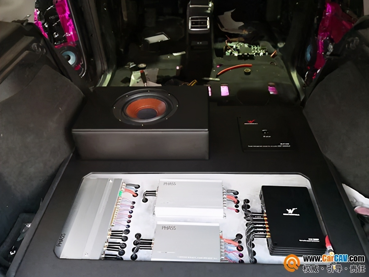 比亚迪宋prodm-i音响效果,比亚迪宋pro自动精英后排音响加装