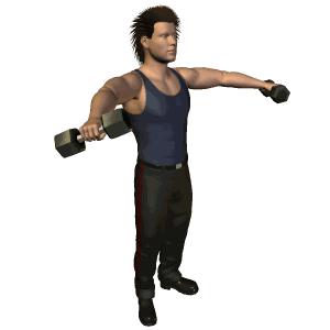 哑铃健身动作大全新手跟练,新手健身哑铃训练动作大全