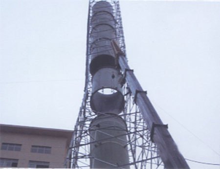 钢结构烟囱防腐施工材料,电厂钢烟囱防腐涂料多少钱一桶