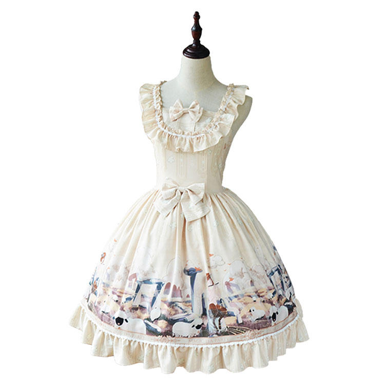 超甜的夏日黄色系Lolita大安利