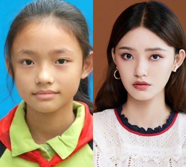 杨颖和蔡徐坤小时候照片,杨颖蔡徐坤颜值排行榜