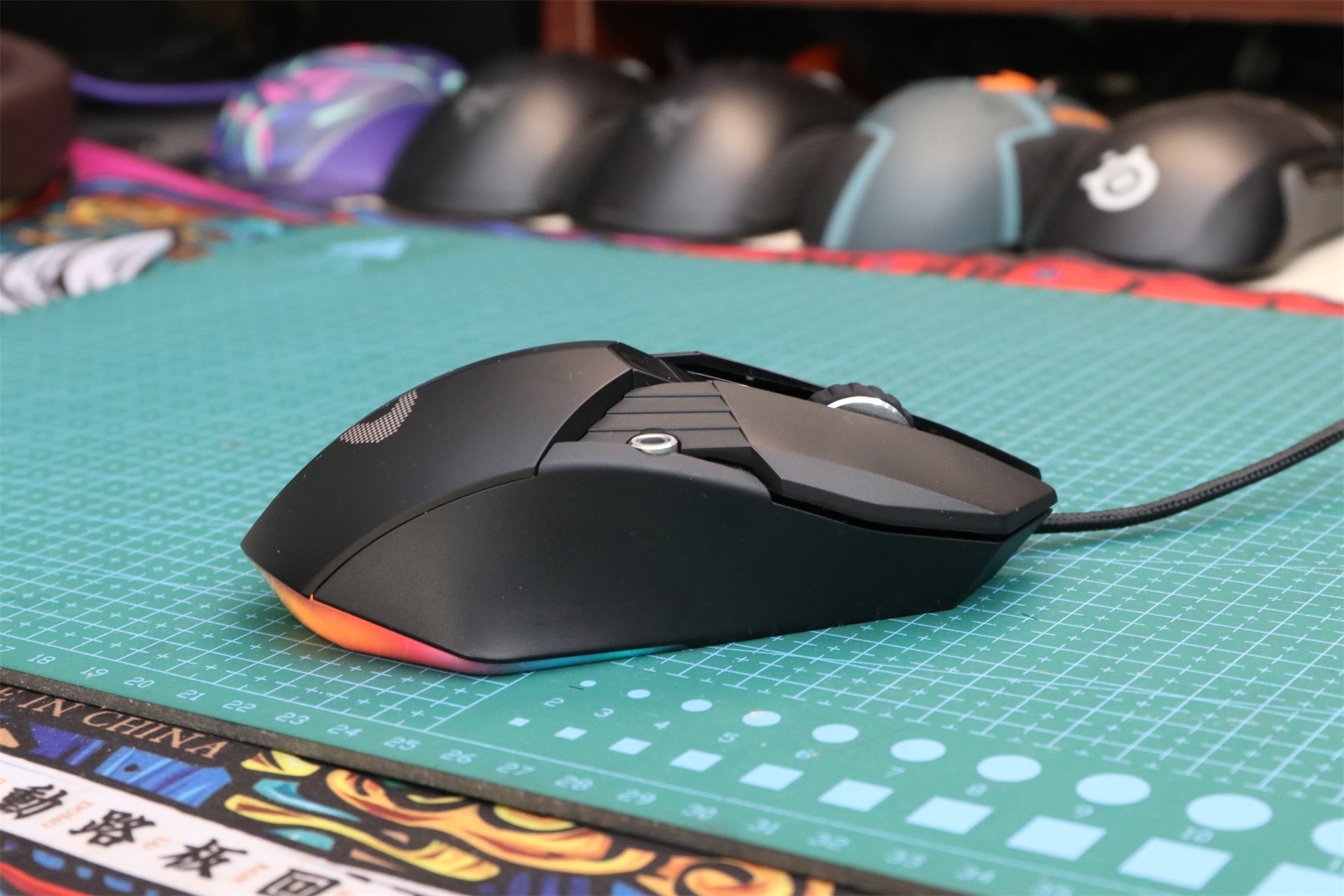 达尔优牧马人的鼠标怎么设置吃鸡,达尔优牧马人鼠标6代和五代