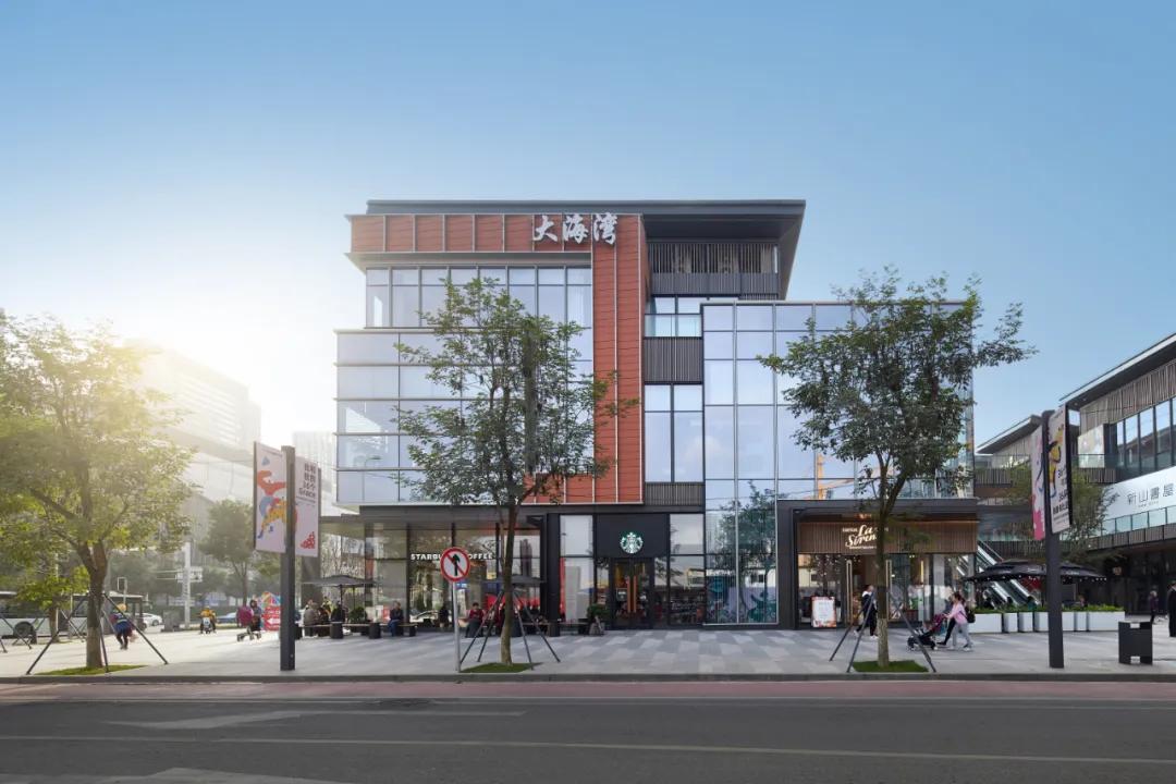 万科天荟商业街效果图,如何打造商业街区新标杆