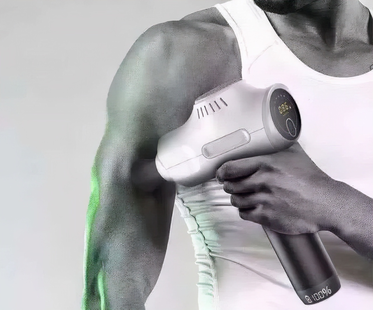 筋膜枪是智商税还是黑科技,云康宝yolanda金属筋膜枪智能变频