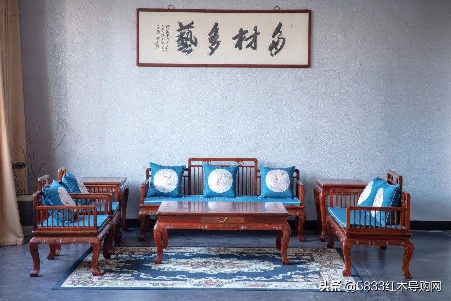 卡子花红木家具,红木家具知识科普插画