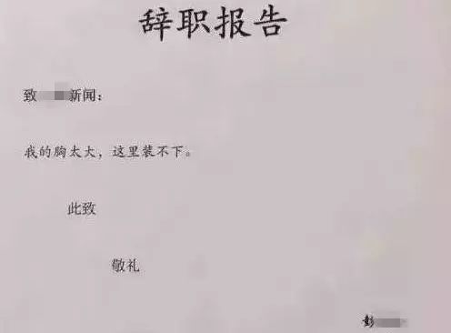 武汉员工辞职书火了让人叹为观止,震惊全国的辞职信