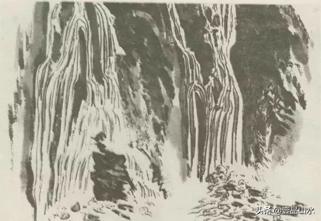山水水粉画法教程,山水教程大全
