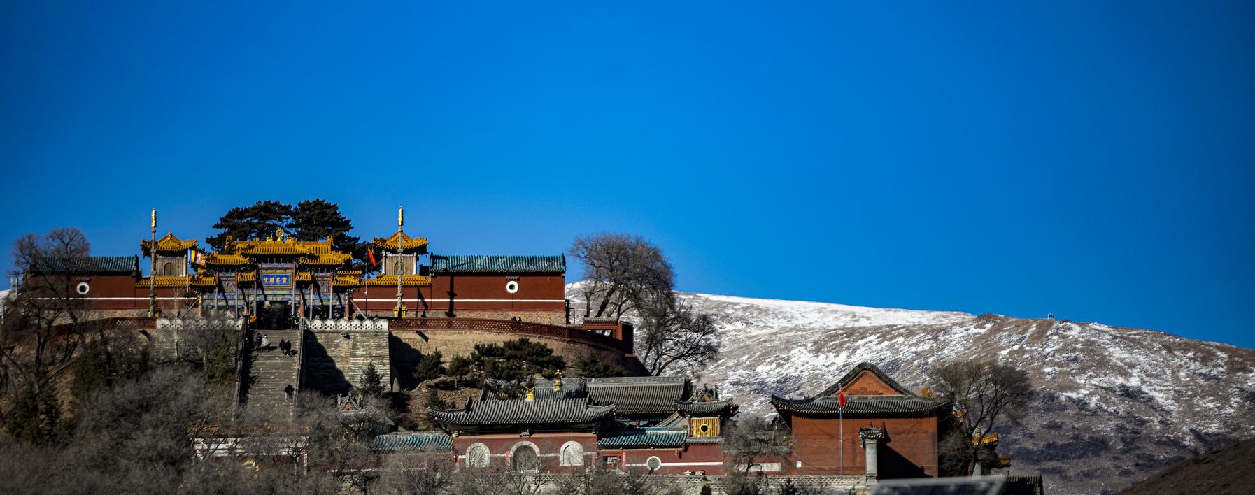 五台山菩萨顶乾隆皇帝御笔碑刻,五台山广宗寺碑书法作品