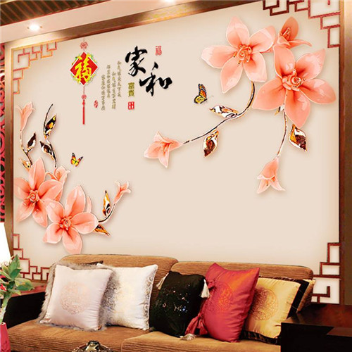 背景墙贴画用什么胶,背景墙贴贴纸怎么贴好看