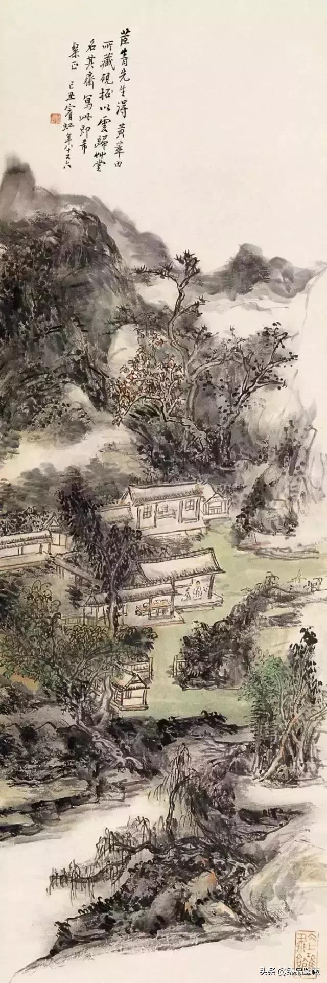 既生宾虹；何生大千