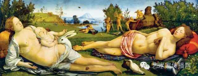 世界名画维纳斯花神,世界名画欣赏爱神维纳斯下篇