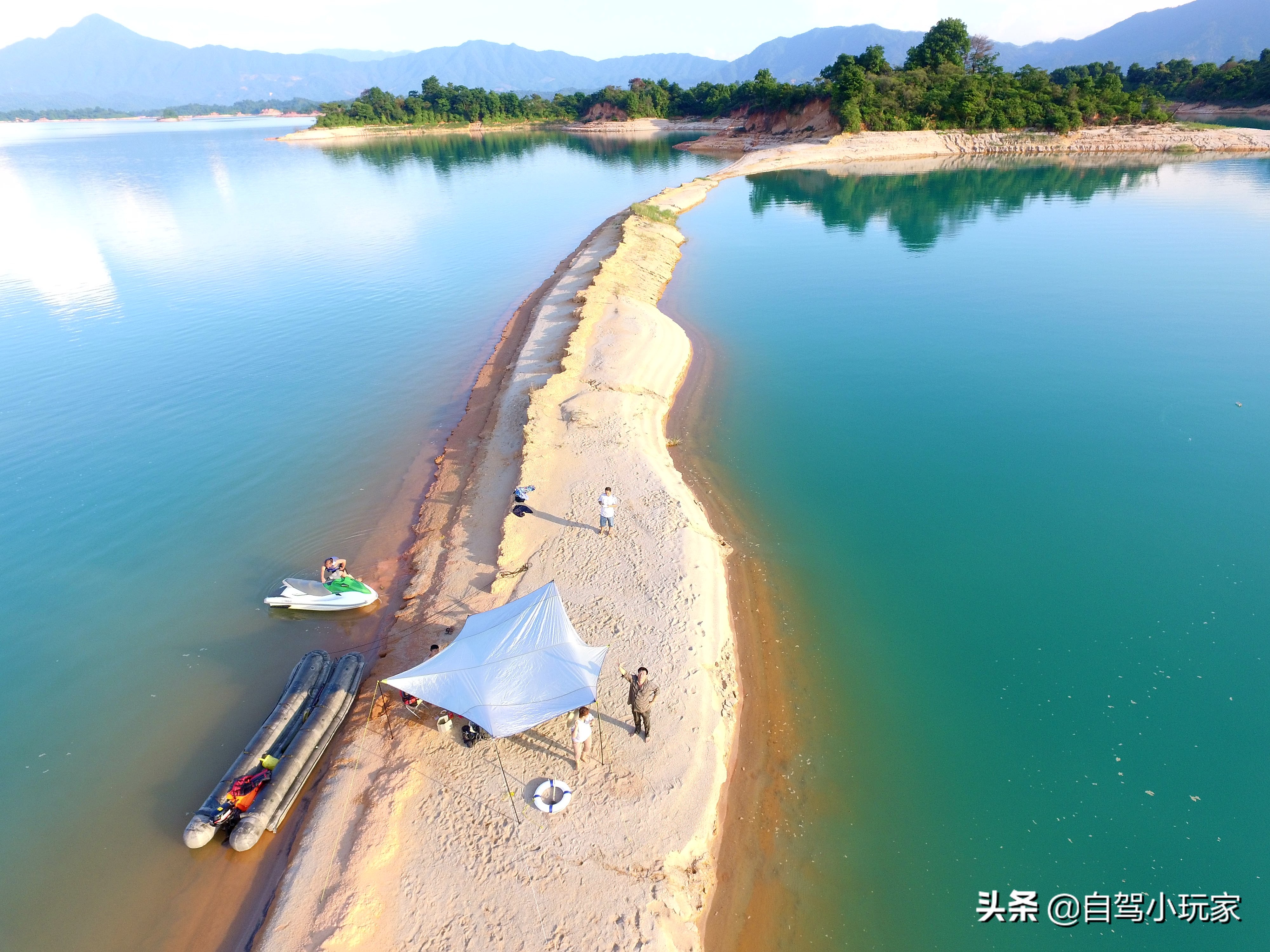 万绿湖八大秘境,广东万绿湖在全国有多出名