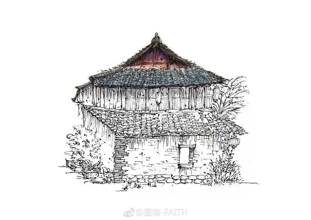 水彩画建筑入门零基础初学,水彩大师的建筑风景作品