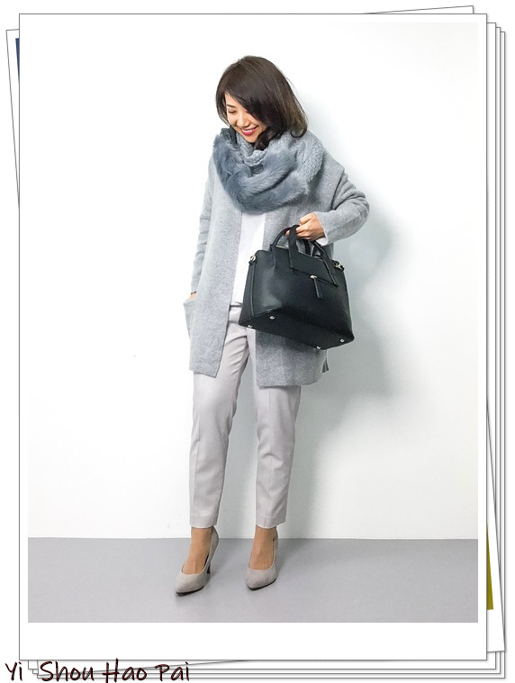 冬季黑白灰穿什么颜色好看,黑白灰的颜色搭配图片