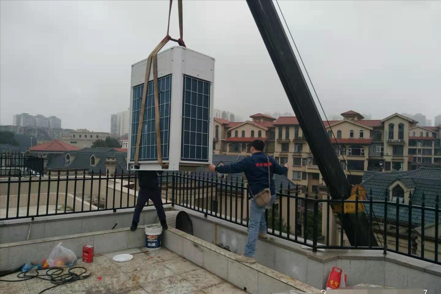 别墅没有地暖用热水的最佳方案,五层别墅地暖系统同进同出