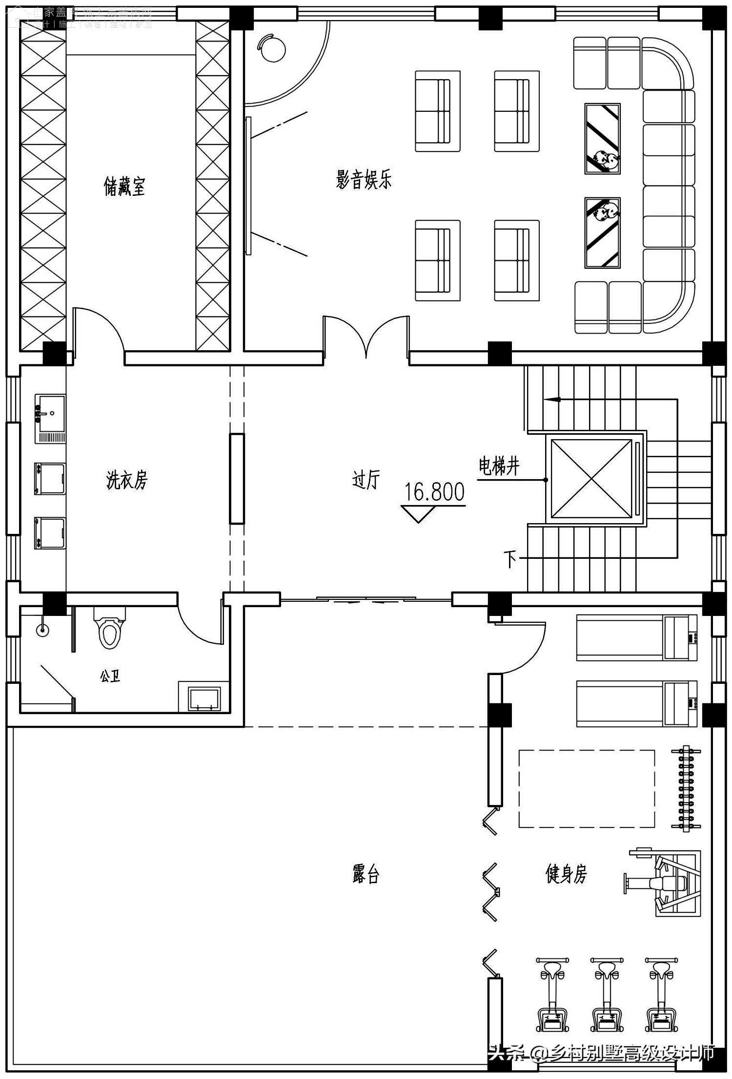 孝感新中式别墅,湖北孝感现代风别墅