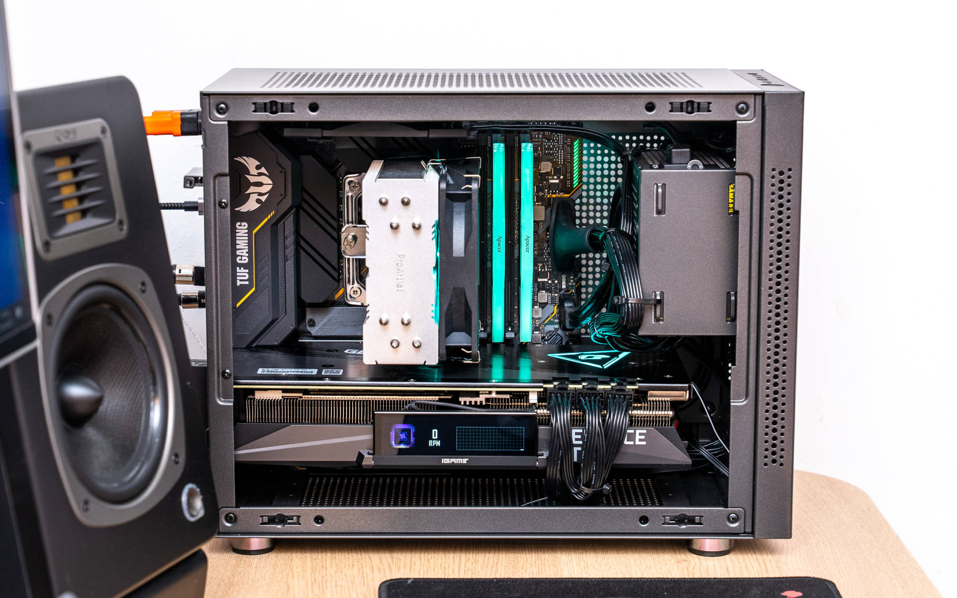 先马趣造机箱装机示例,先马趣造小机箱推荐高颜值