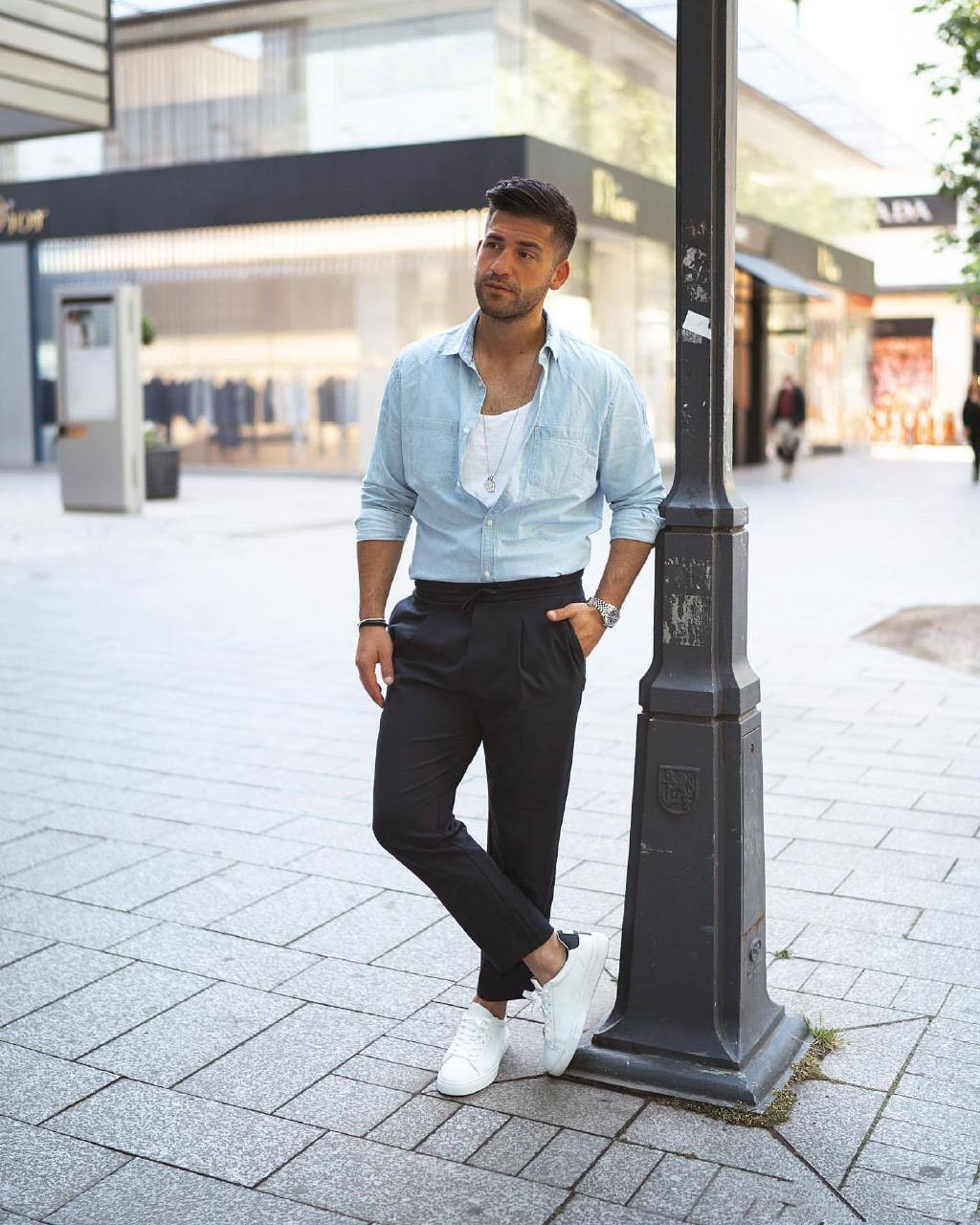 矮个子男生穿搭模板，显高又显瘦，果然外国男人都比较会穿