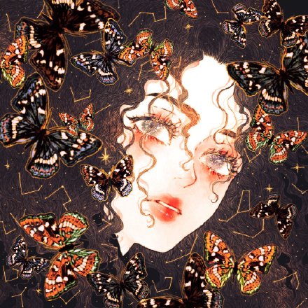 韩国画师线稿细节,韩国插画师画作图片