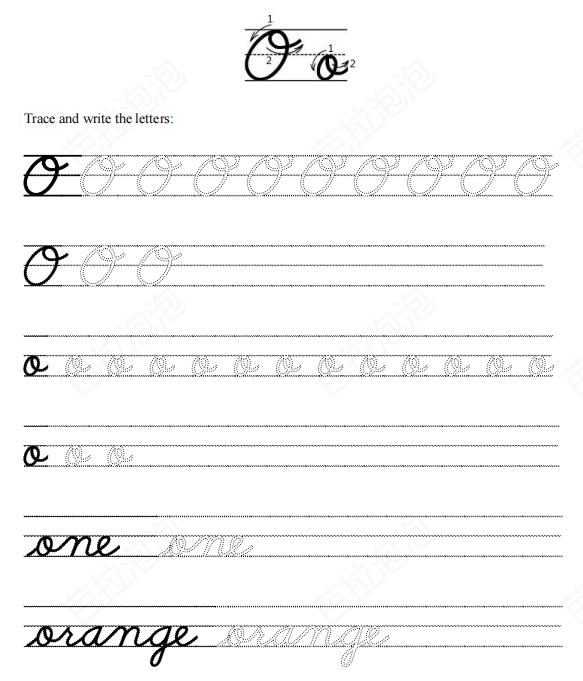 英文26字母连笔字帖,英语字母书法入门基础教程