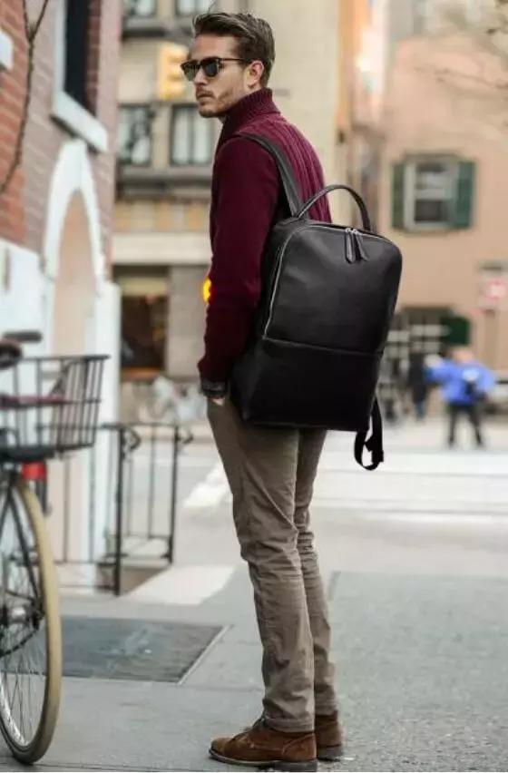 适合胖子的双肩背包男士,最好用的男士双肩背包