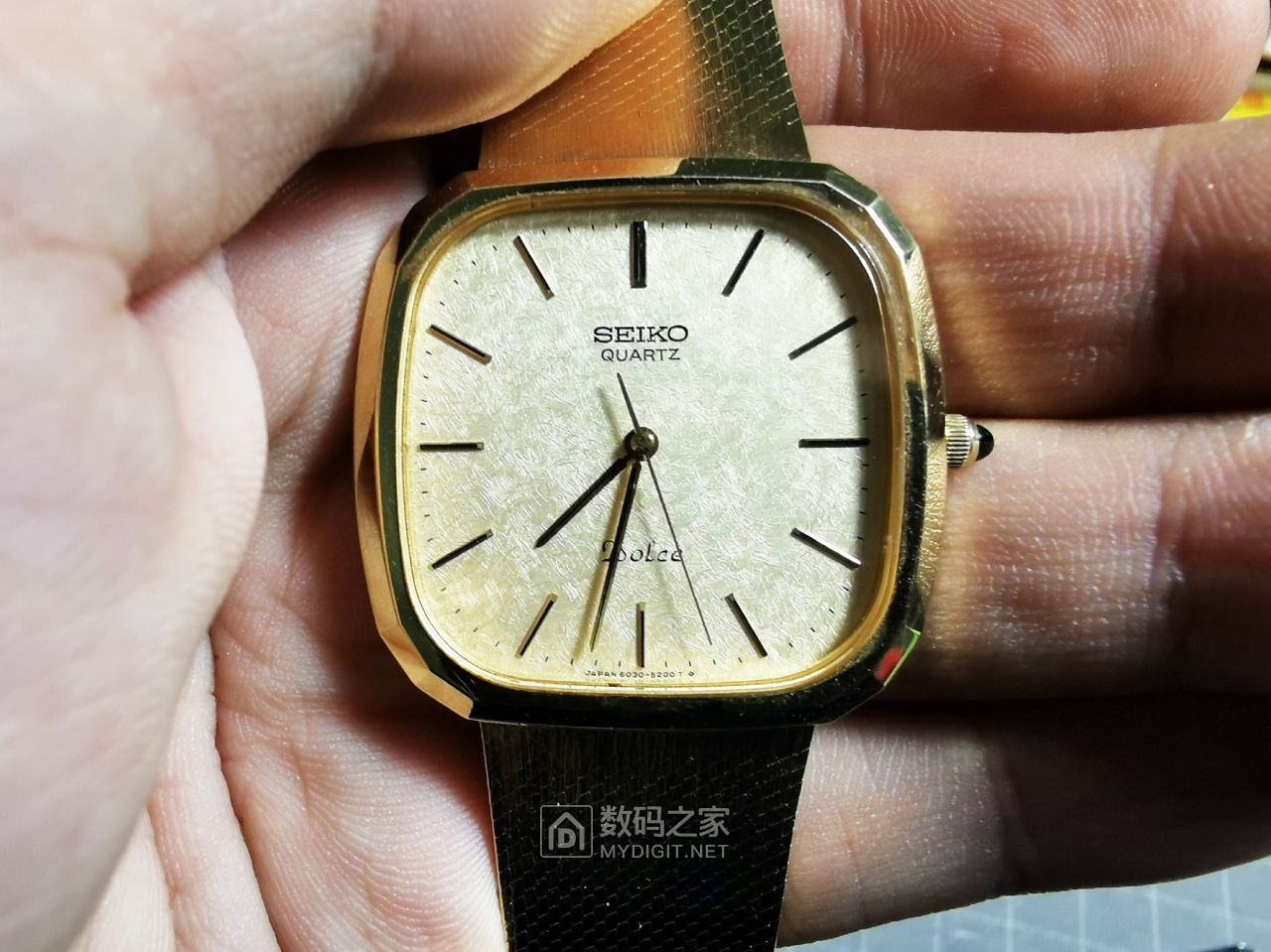 收了一块机械表,精工dolce系列年差石英手表