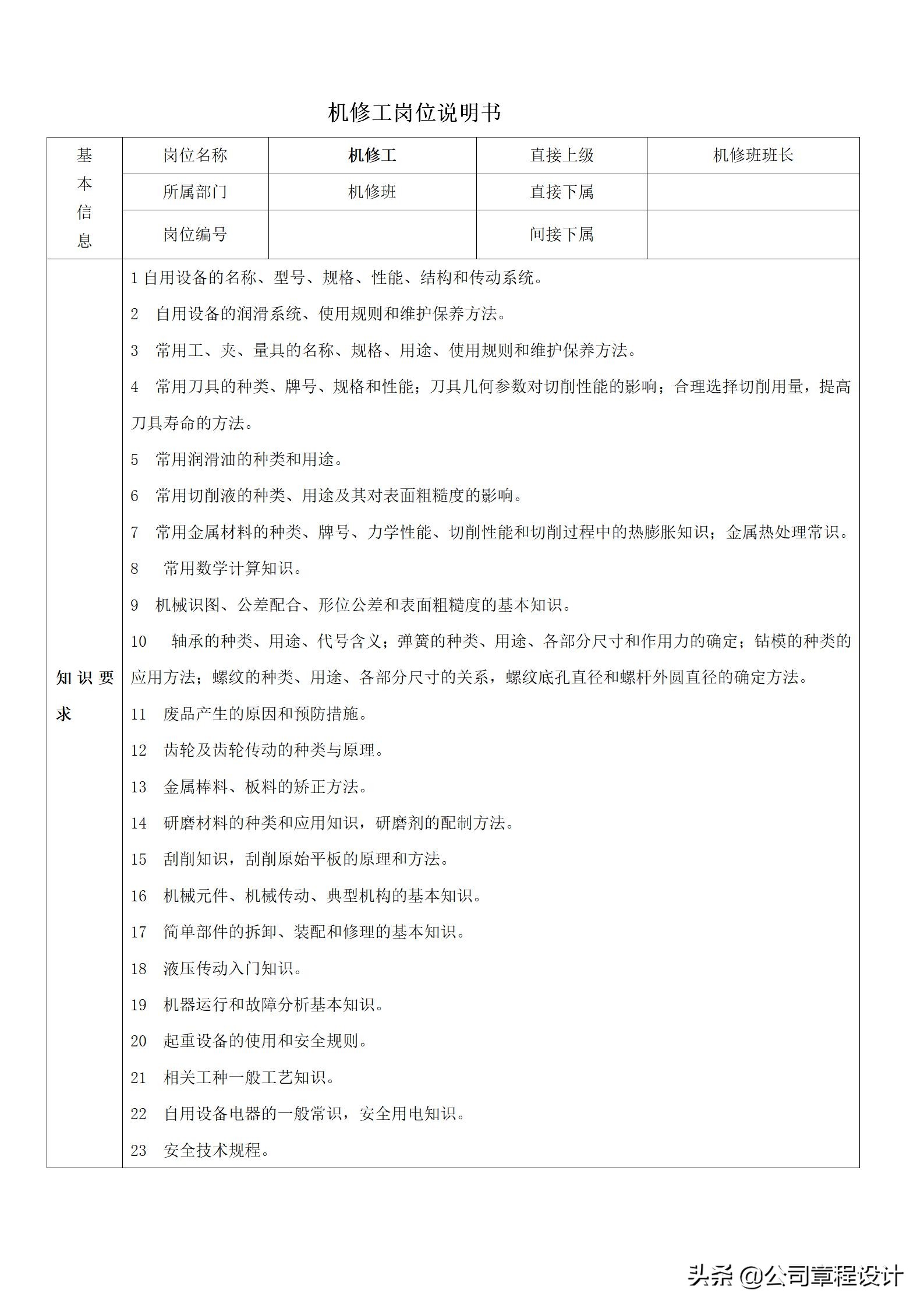 生产企业职责大全,生产经理岗位职责说明书