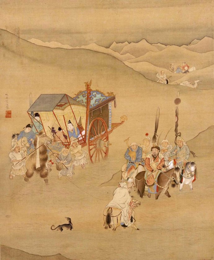 明代四大家仇英重彩画作品欣赏,仇英十大传世名画图文