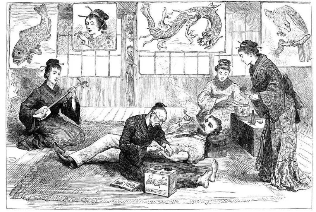 日本黑帮对自己的肉体做「那事」