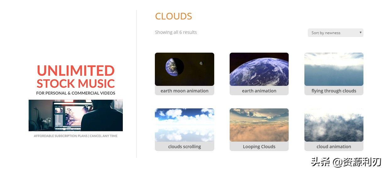 无版权全免费10个视频素材网站,国外免费无版权素材网站