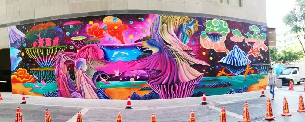 青海创意艺术墙绘,青海创意墙绘