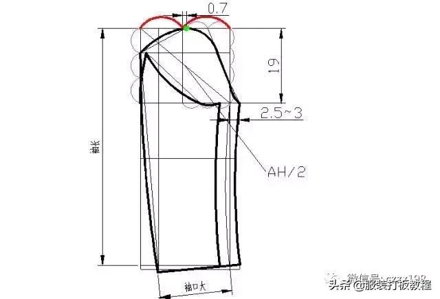 中式男装长袖裁剪与制作,零基础中式服装裁剪教程大全
