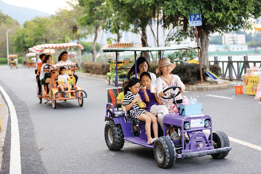 大亚湾三门岛,三门岛远眺大亚湾