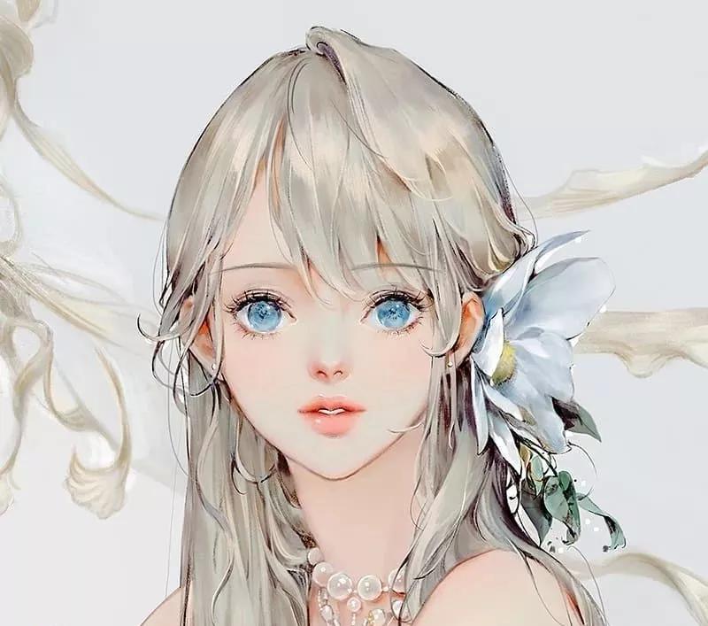 浓重的日式古风插画可爱又迷人,超有故事感的古风中国风插画