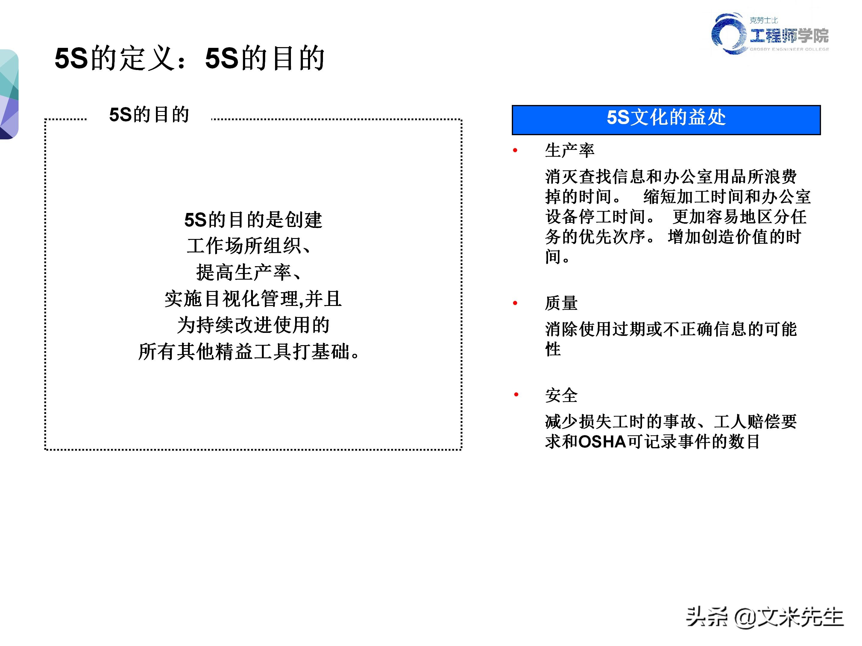 知名企业的5s管理,企业5s管理之整顿