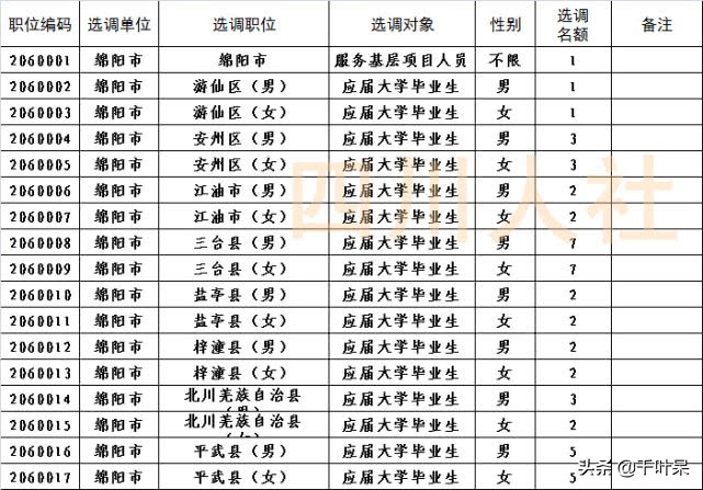 四川省选调生基层工作公告,四川省2020选调大学生到基层