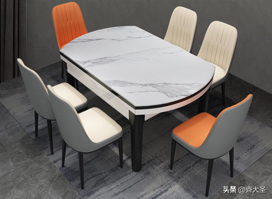 1米8餐桌摆放尺寸大小对照表,家用长方形餐桌8-10人尺寸