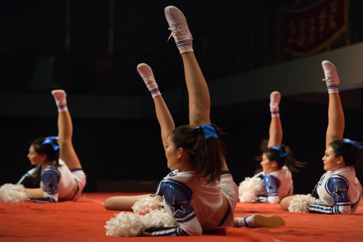 欣赏舞蹈的美,优秀啦啦操